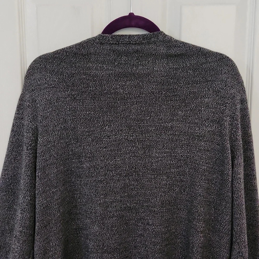 Dark Grey Apt 9 V Neck Sweater - Picture 10 of 13